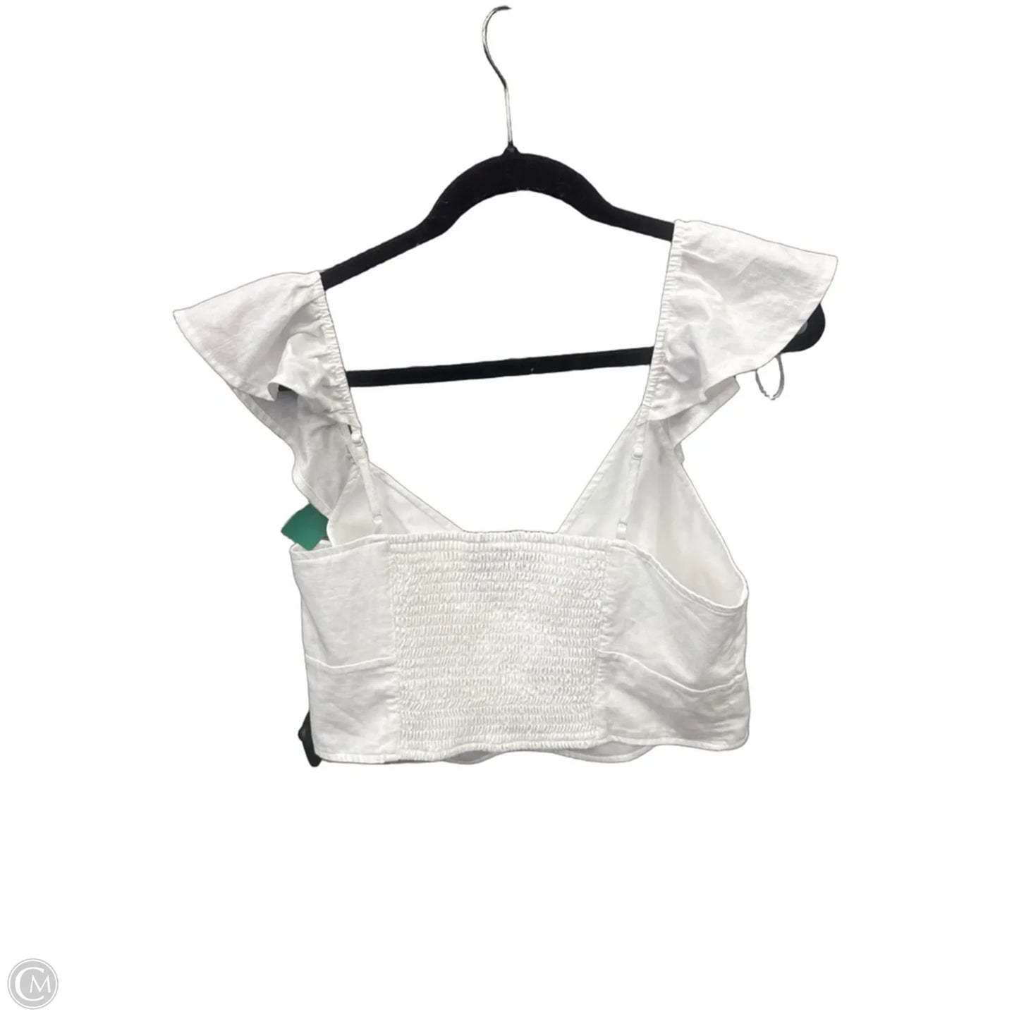 Top Sleeveless By A New Day In White, Size: L