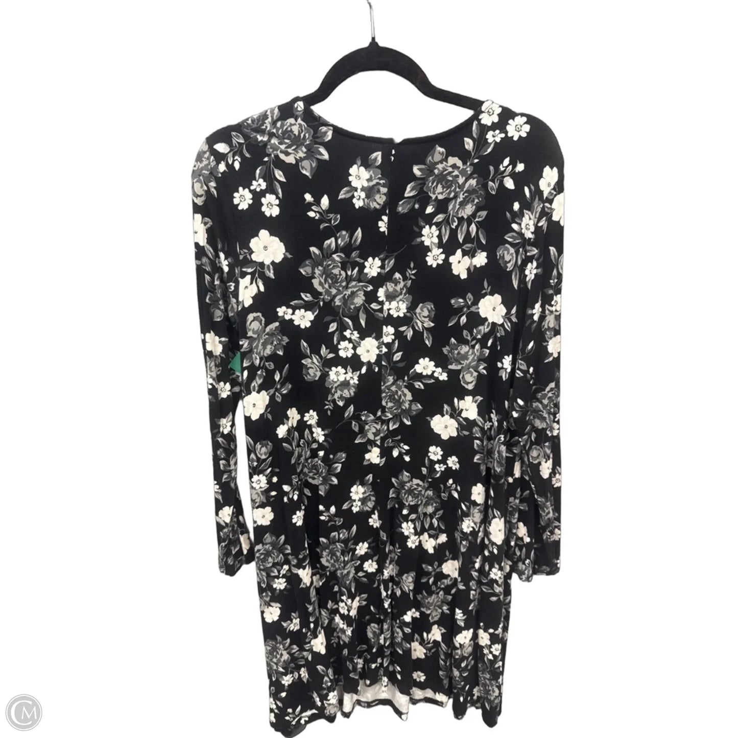 Dress Casual Midi By Old Navy In Black & White, Size: L