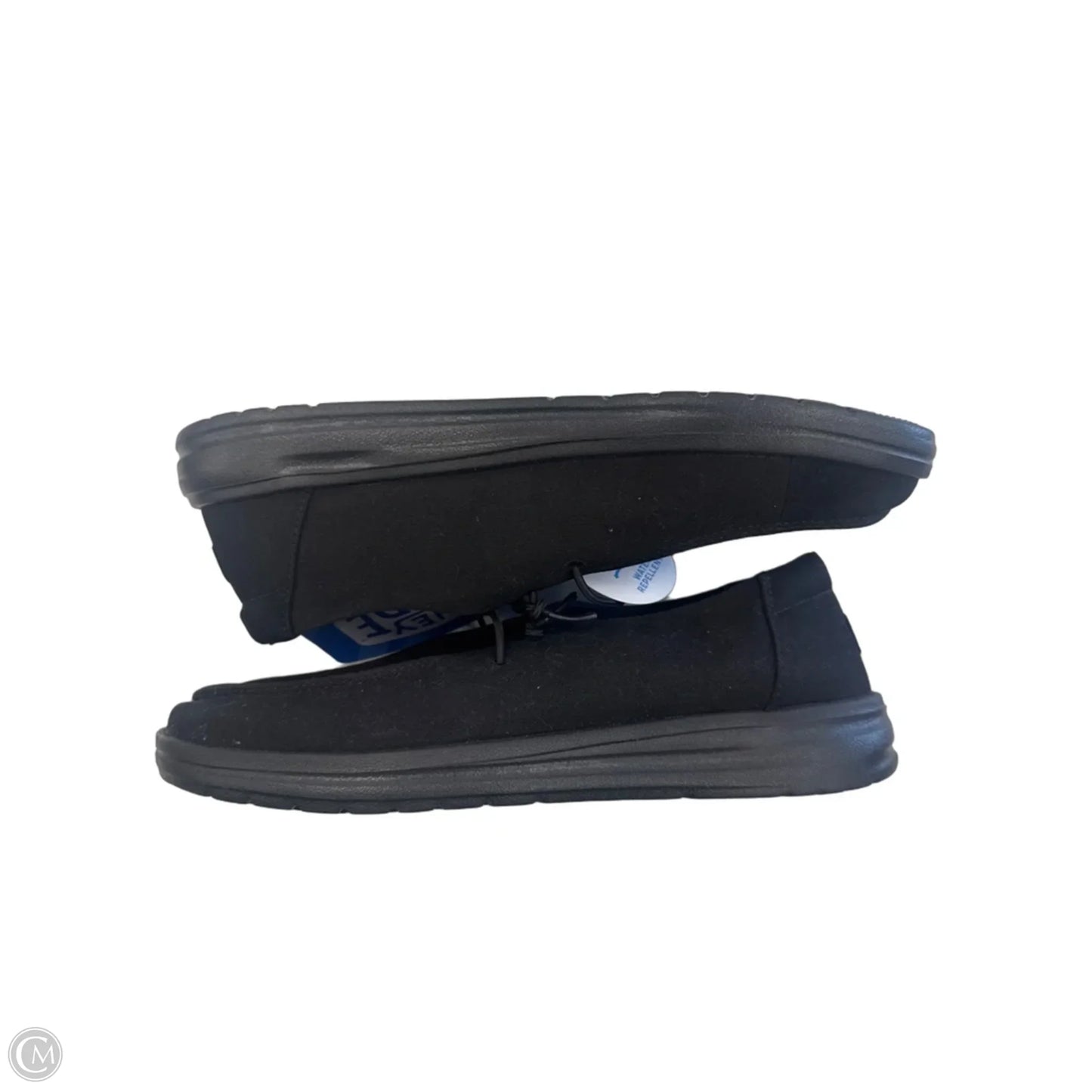 Shoes Flats By Hey Dude In Black, Size: 10