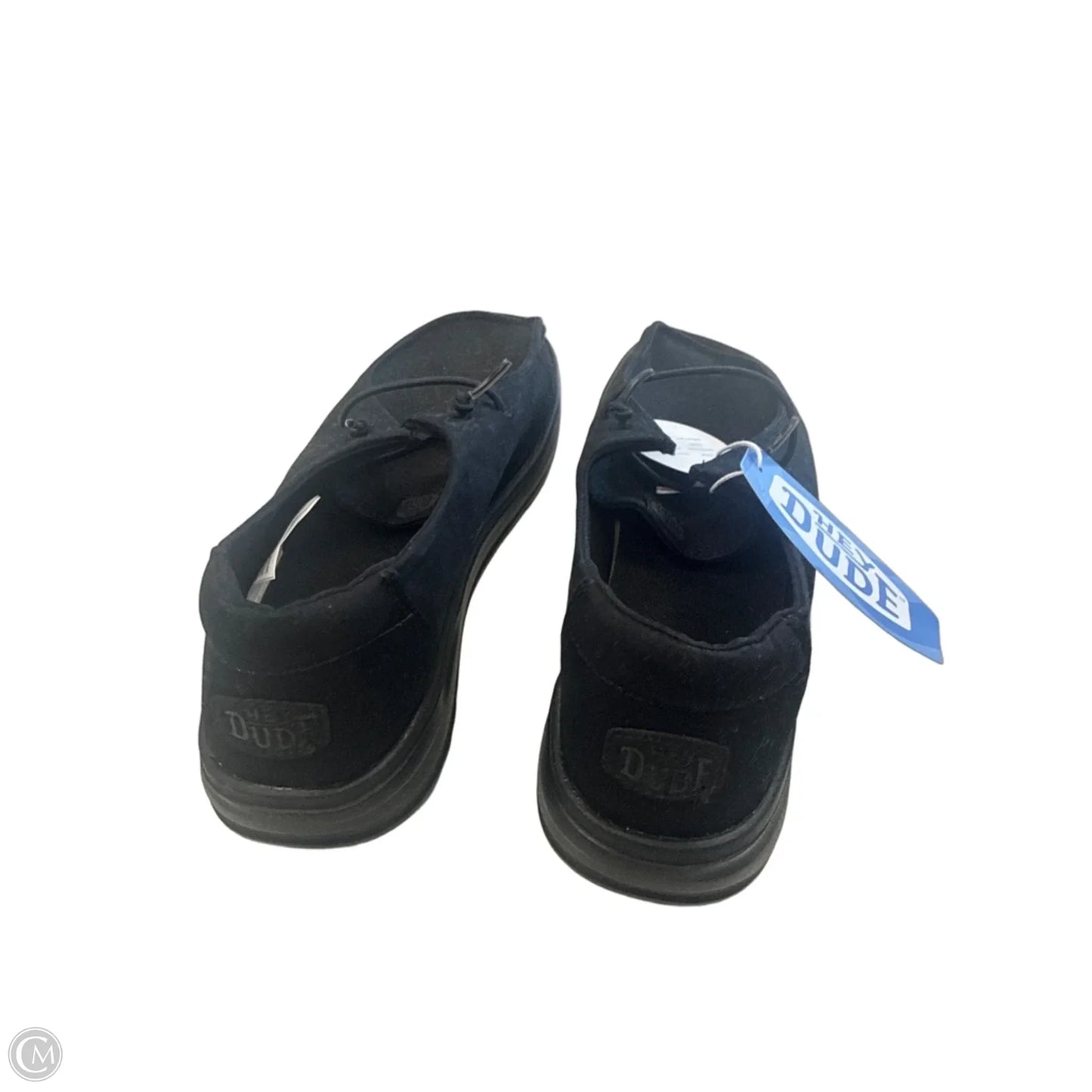Shoes Flats By Hey Dude In Black, Size: 10