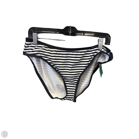 Swimsuit Bottom By Shade & Shore In Striped Pattern, Size: L