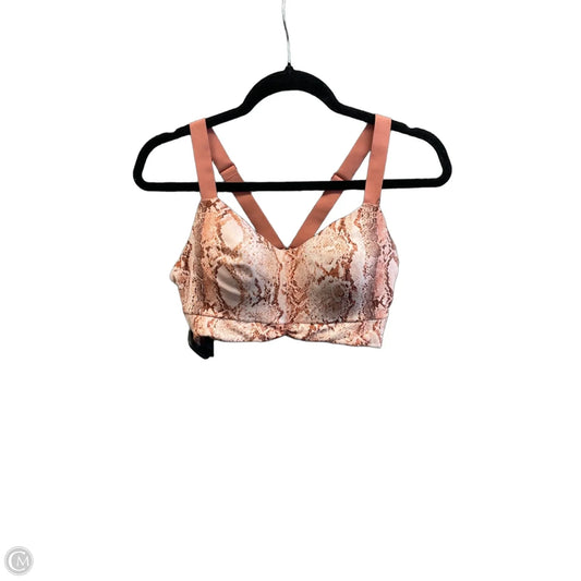 Athletic Bra By Victorias Secret In Pink, Size: L
