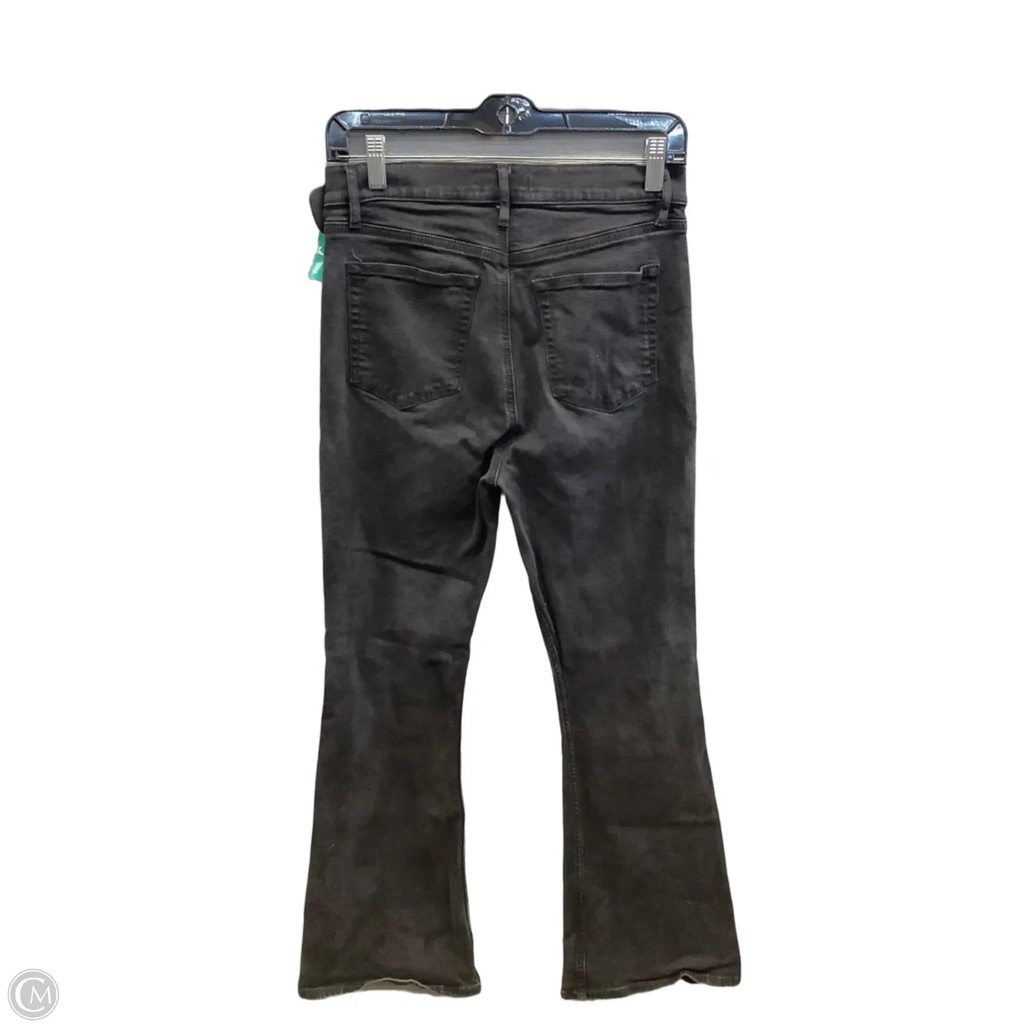Jeans Flared By Loft In Black, Size: 8