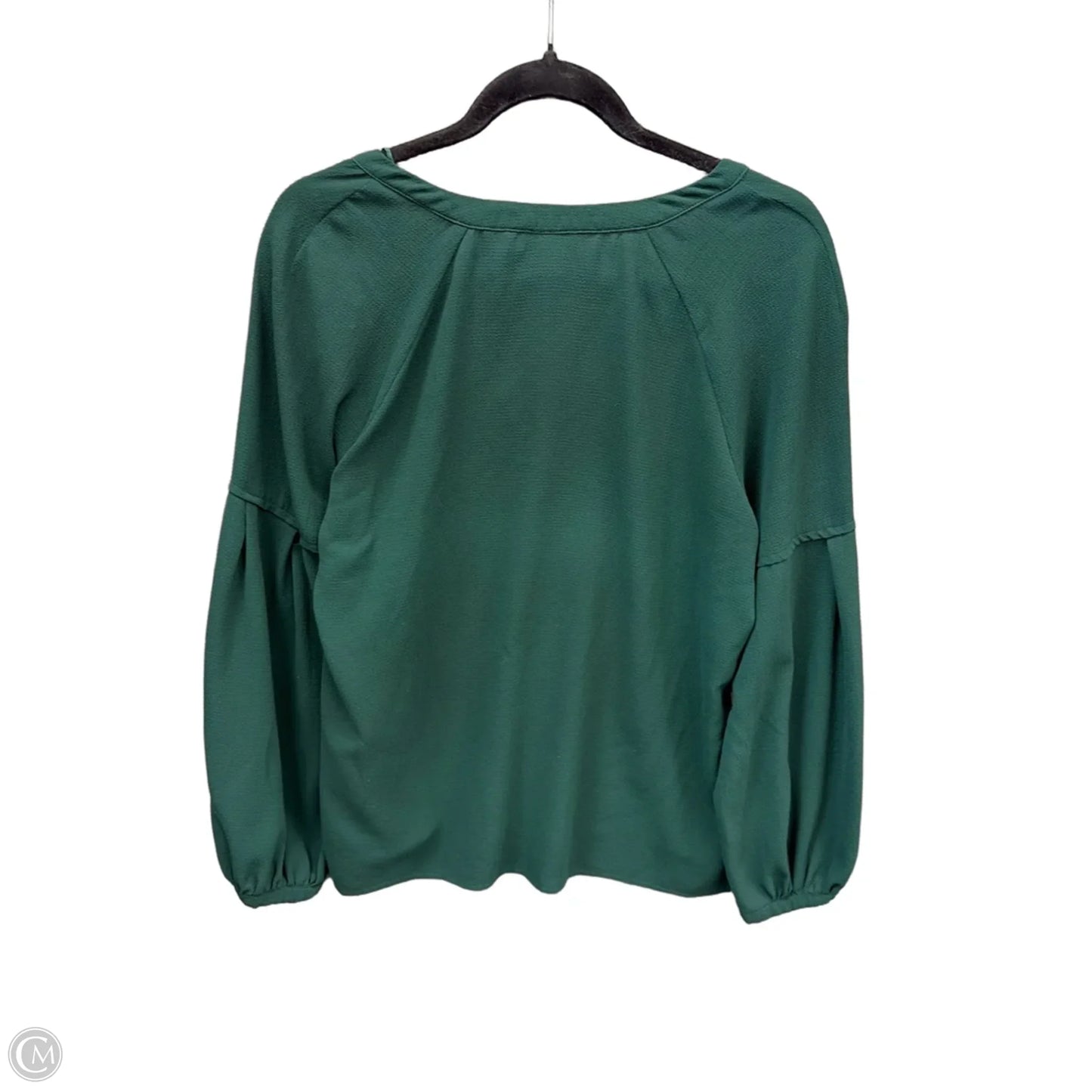 Top Long Sleeve By Vince Camuto In Green, Size: M