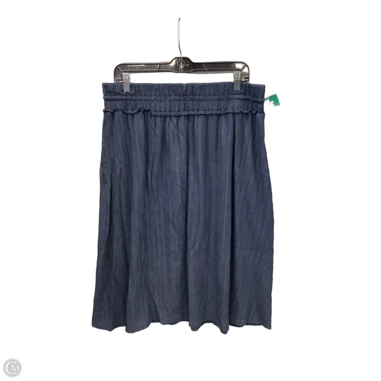 Skirt Midi By Ava James In Navy, Size: 14