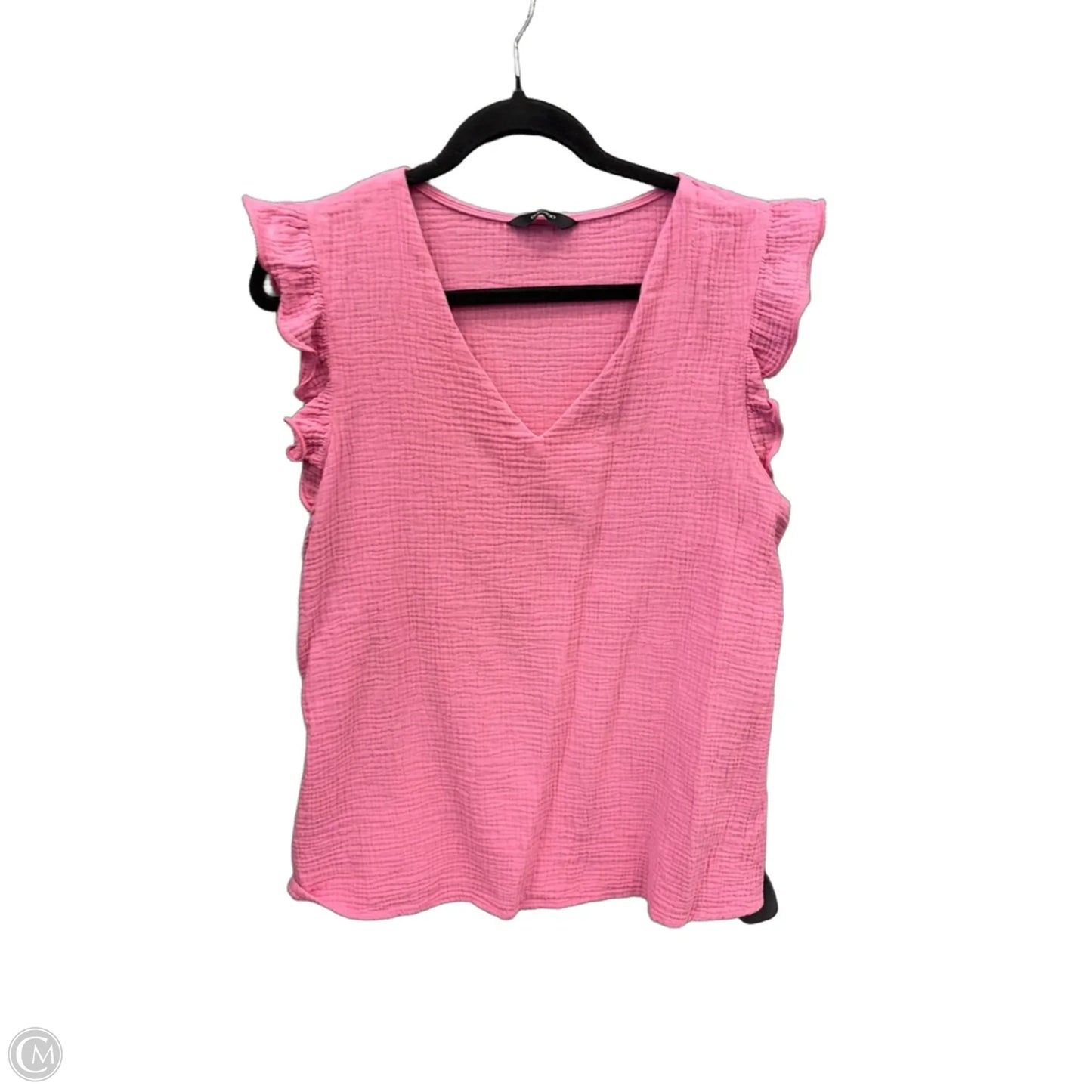 Top Short Sleeve By Dokotoo In Pink, Size: L