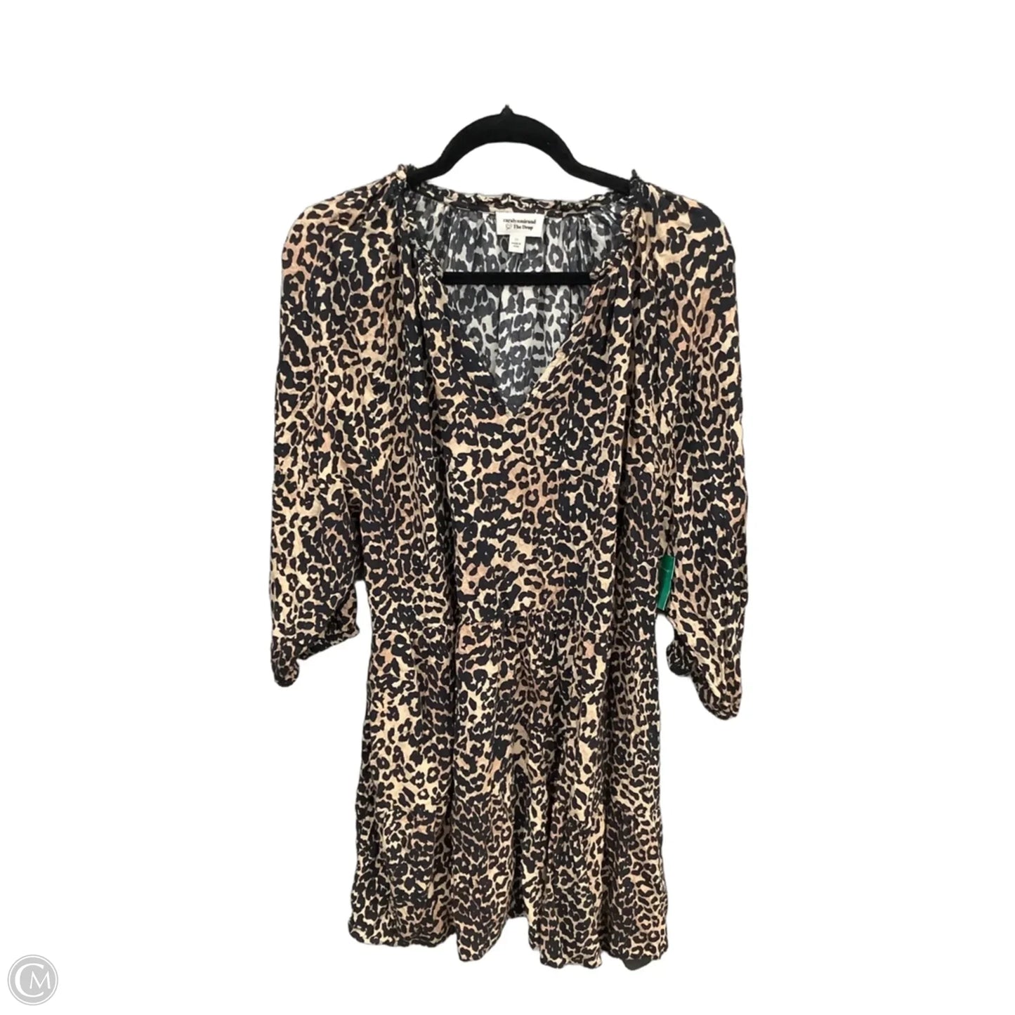 Dress Casual Midi By Clothes Mentor In Animal Print, Size: 2x