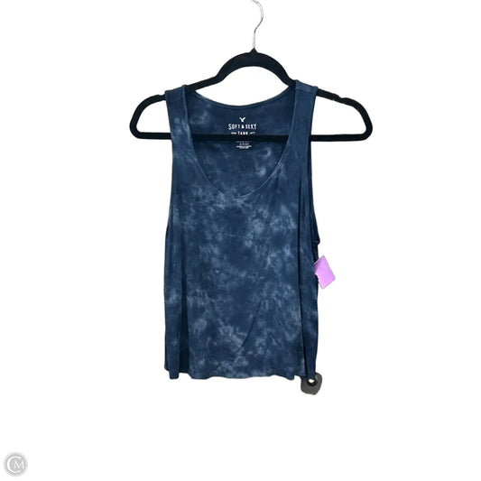 Top Sleeveless By American Eagle In Blue, Size: S