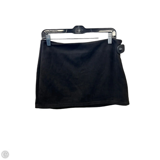 Skirt Mini & Short By Clothes Mentor In Black, Size: 12