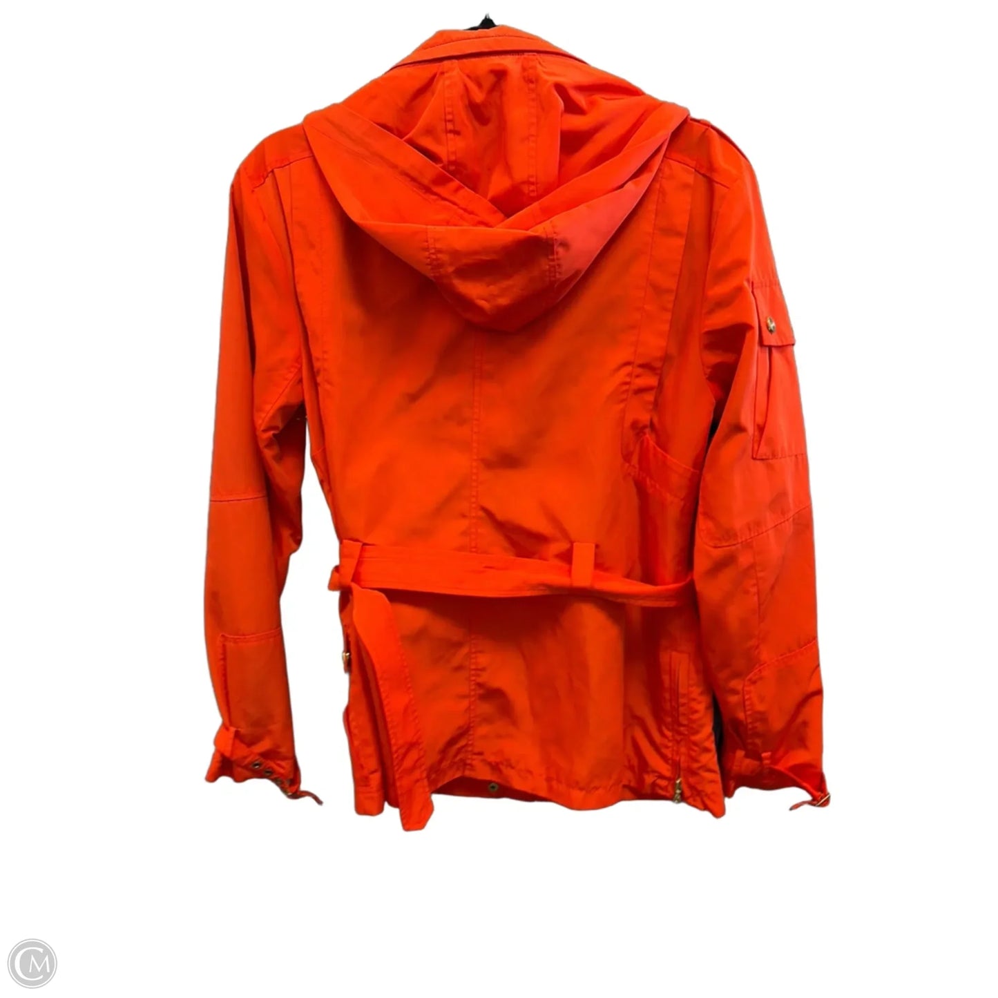 Jacket Utility By Clothes Mentor In Orange, Size: M