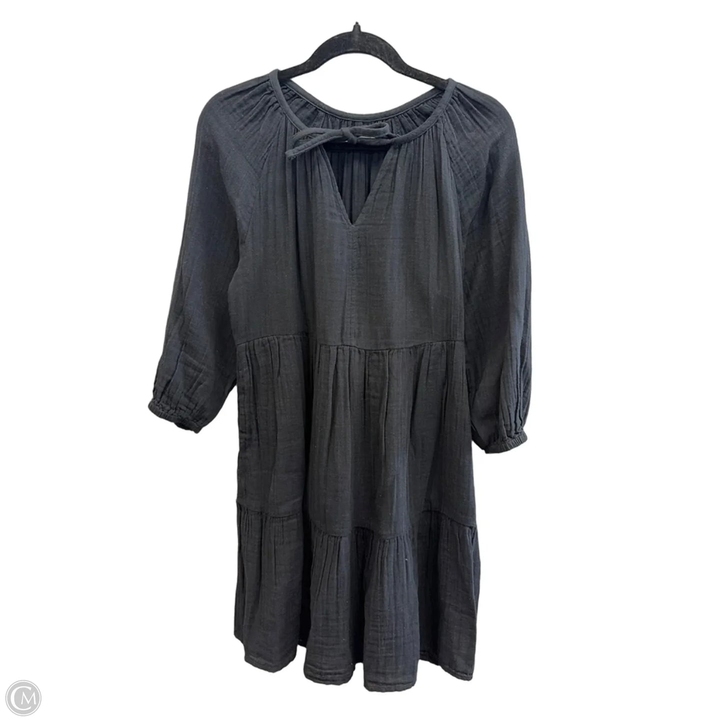 Dress Casual Midi By Sonoma In Black, Size: S