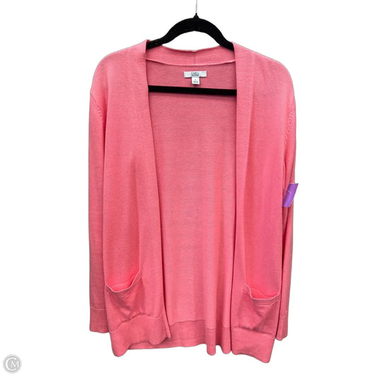 Cardigan By Croft And Barrow In Pink, Size: S