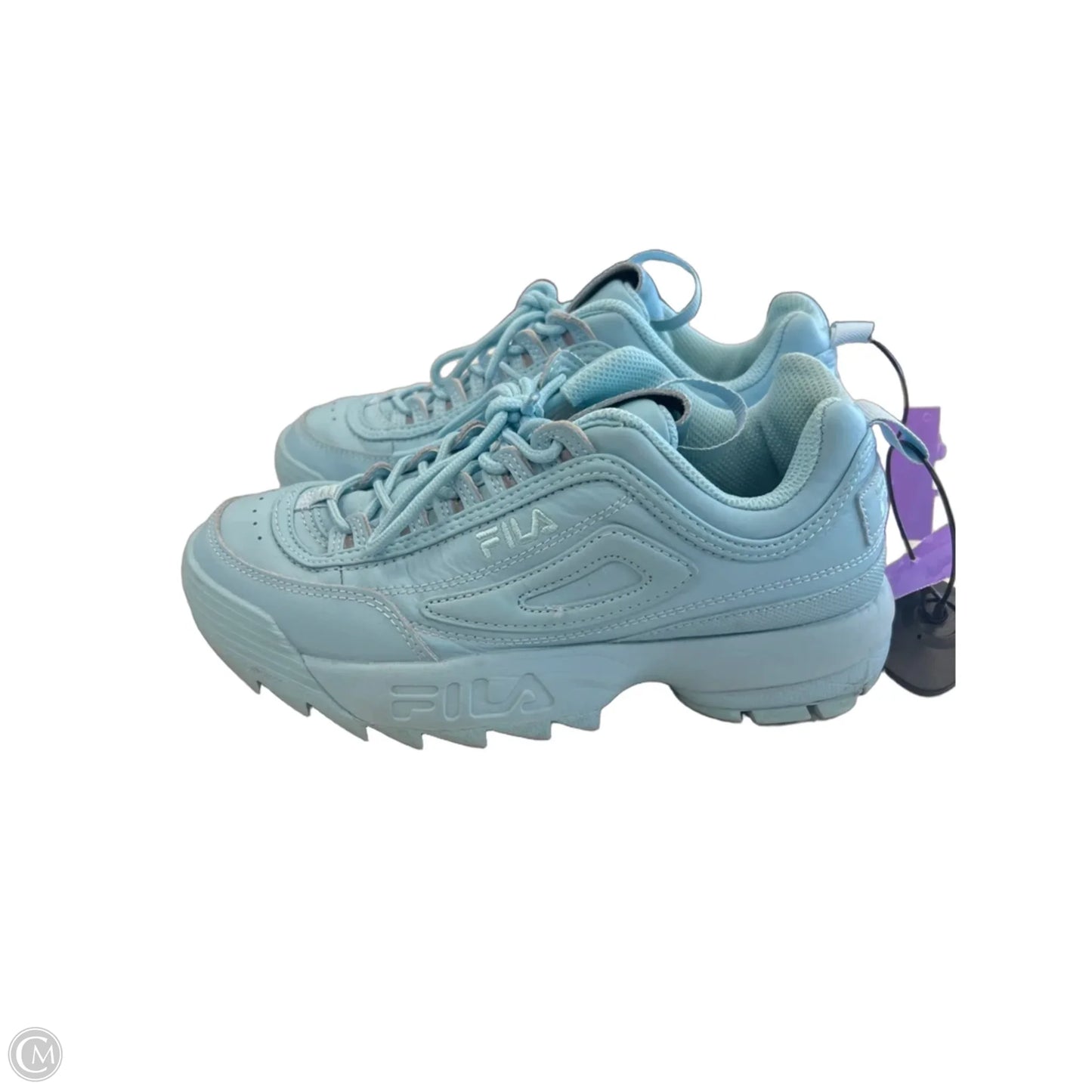 Shoes Athletic By Fila In Blue, Size: 7