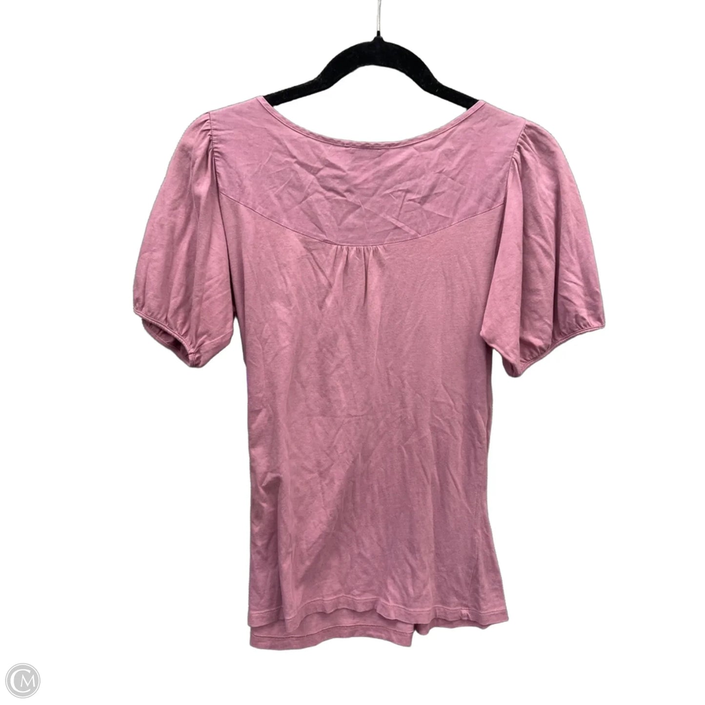 Top Short Sleeve By Loft In Purple, Size: S