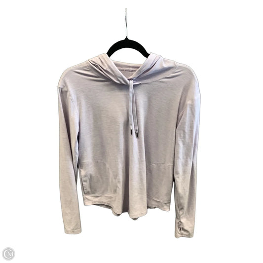 Athletic Top Long Sleeve Hoodie By Old Navy In Purple, Size: S