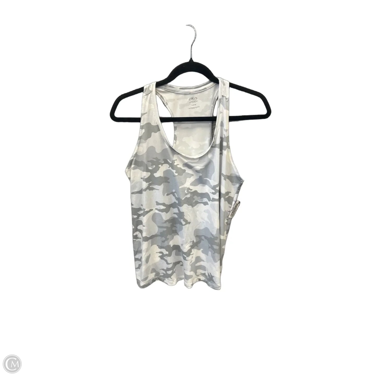 Athletic Tank Top By Athletic Works In Camouflage Print, Size: S