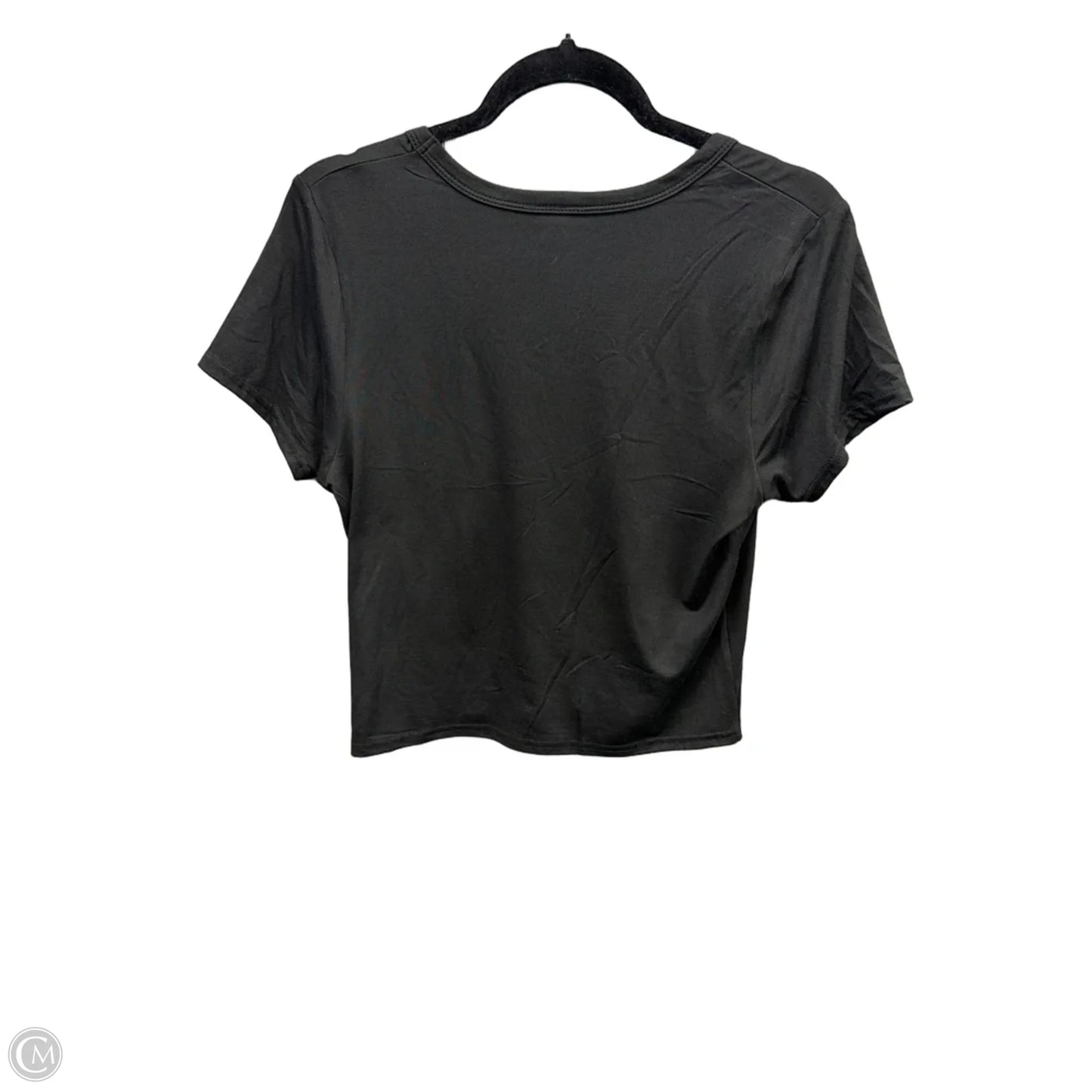 Top Short Sleeve By Olivia Rae In Black, Size: M