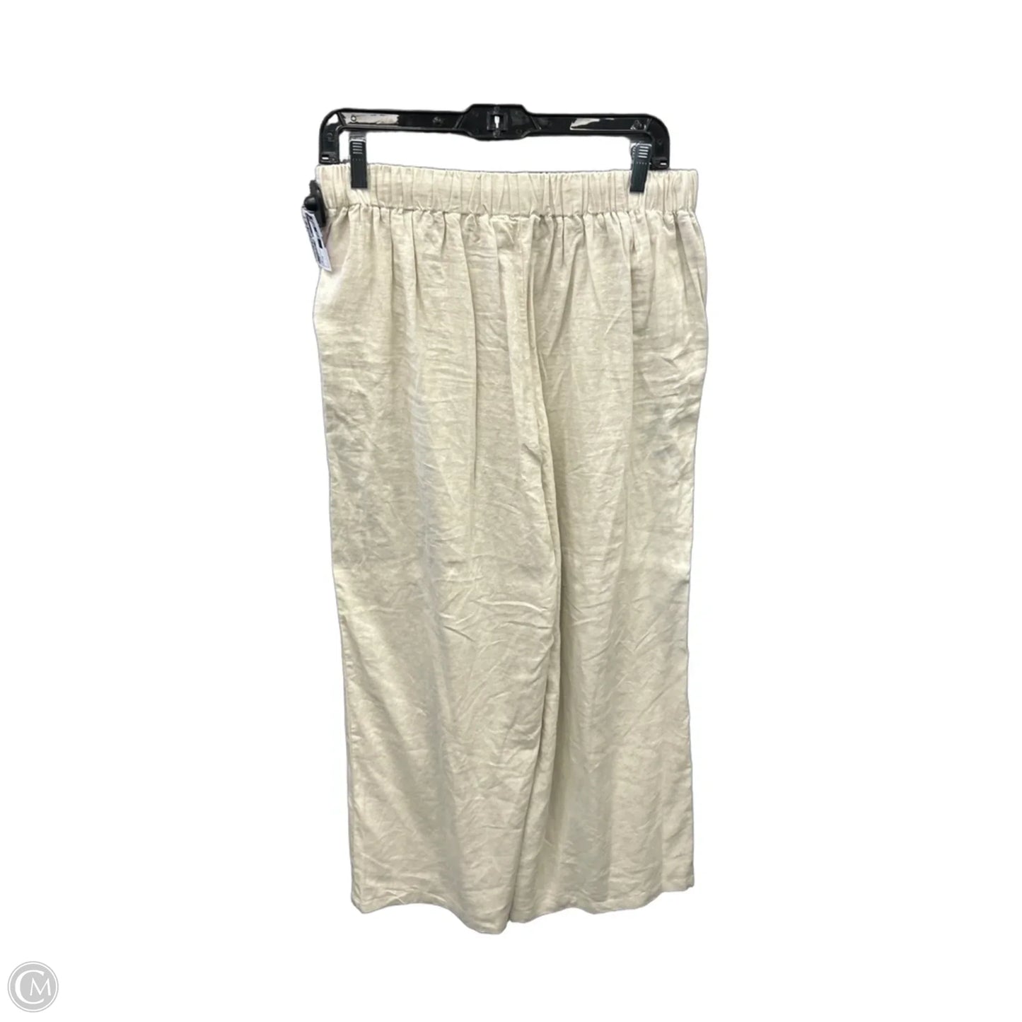 Capris By Clothes Mentor In Cream, Size: 12