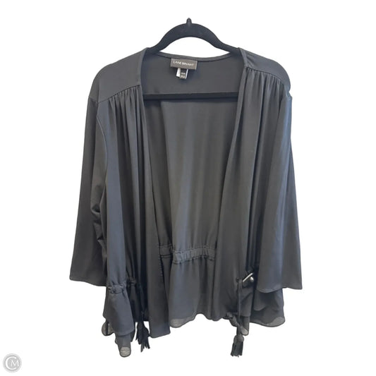 Cardigan By Lane Bryant In Black, Size: 3x