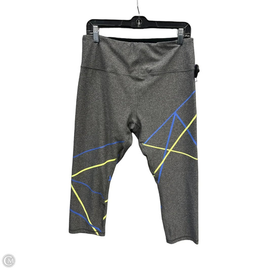Athletic Leggings By Rbx In Grey, Size: Xl