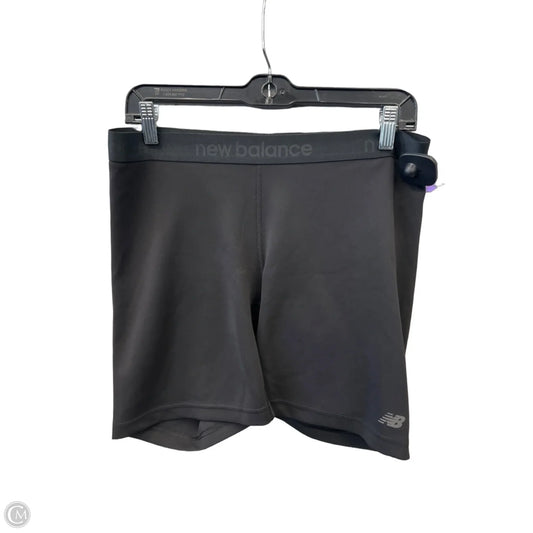Athletic Shorts By New Balance In Black, Size: L