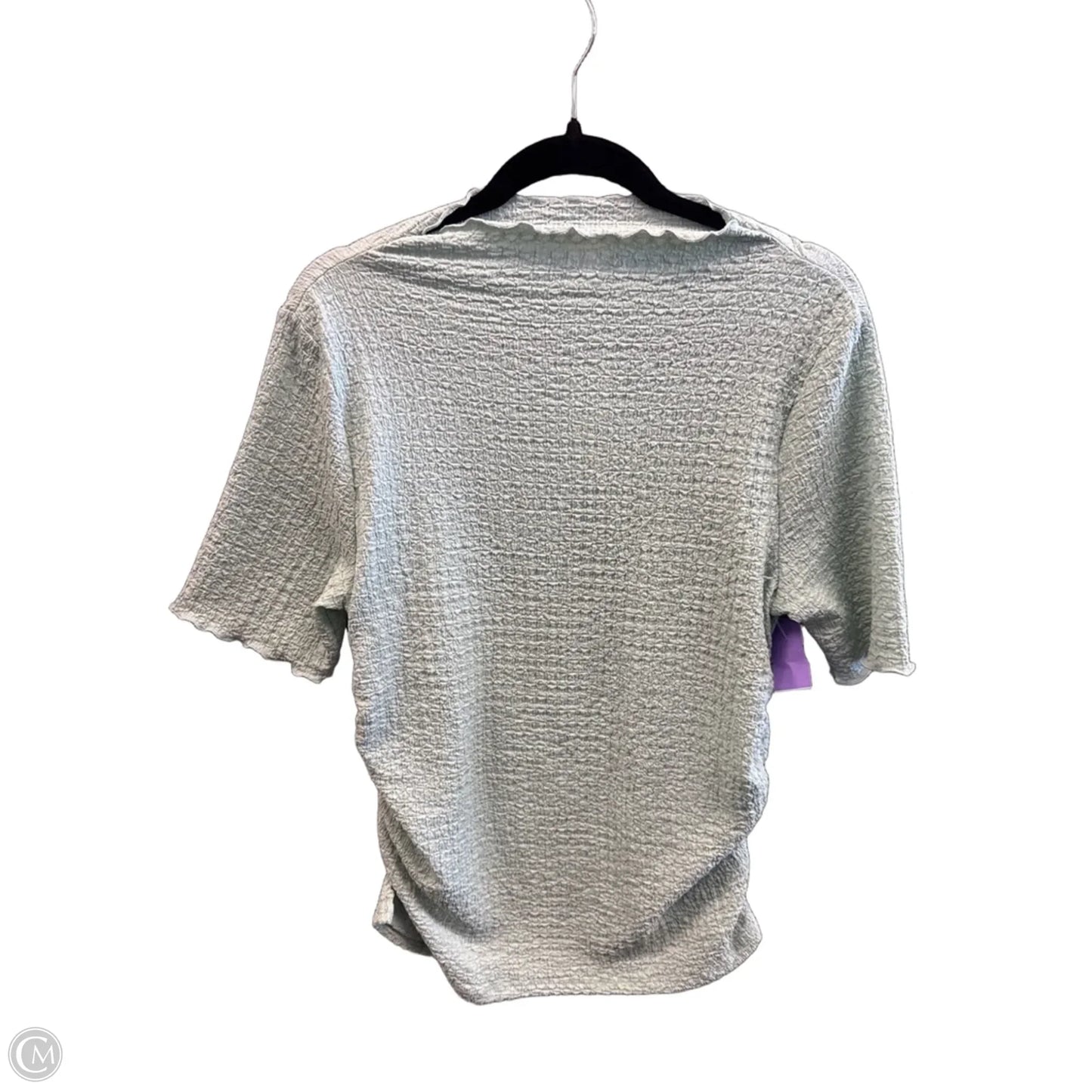 Top Short Sleeve By A New Day In Green, Size: L