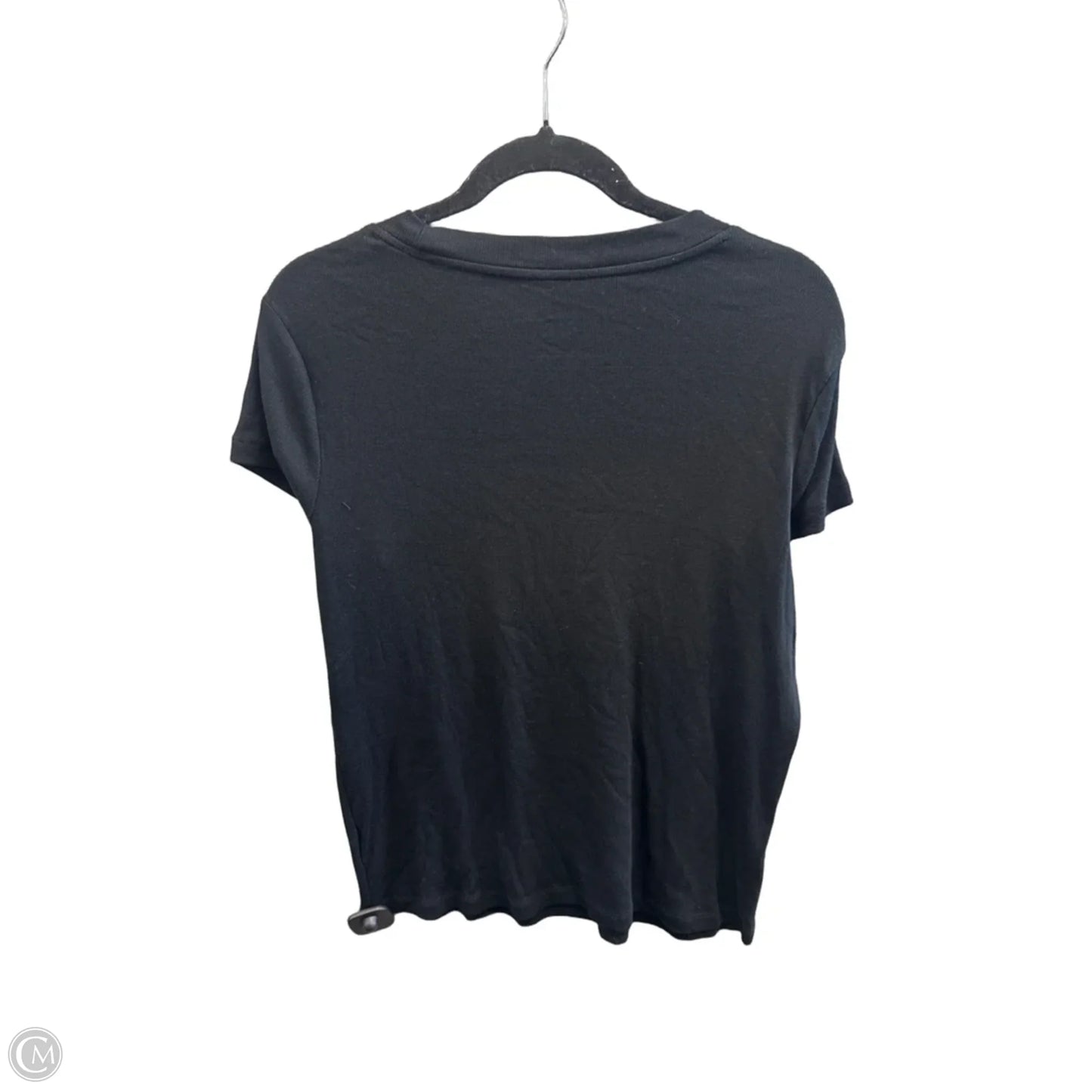 Top Short Sleeve By A New Day In Black, Size: Xl