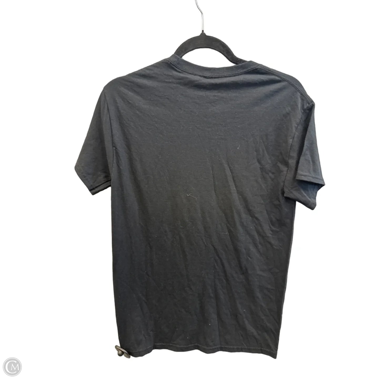 Top Short Sleeve By Clothes Mentor In Black, Size: S