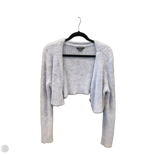 Sweater Cardigan By Clothes Mentor In Purple, Size: L