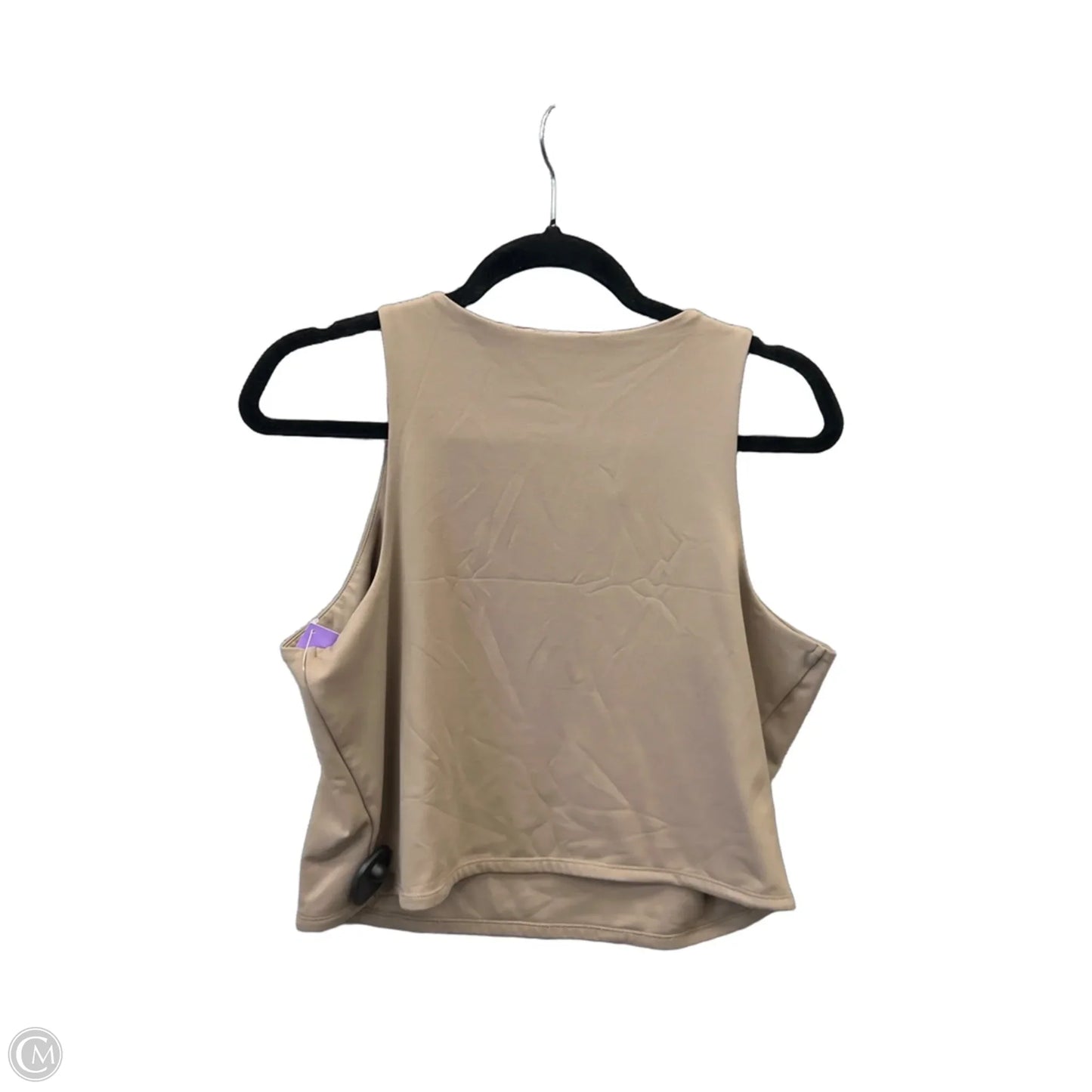 Top Sleeveless By Express In Brown, Size: Xl