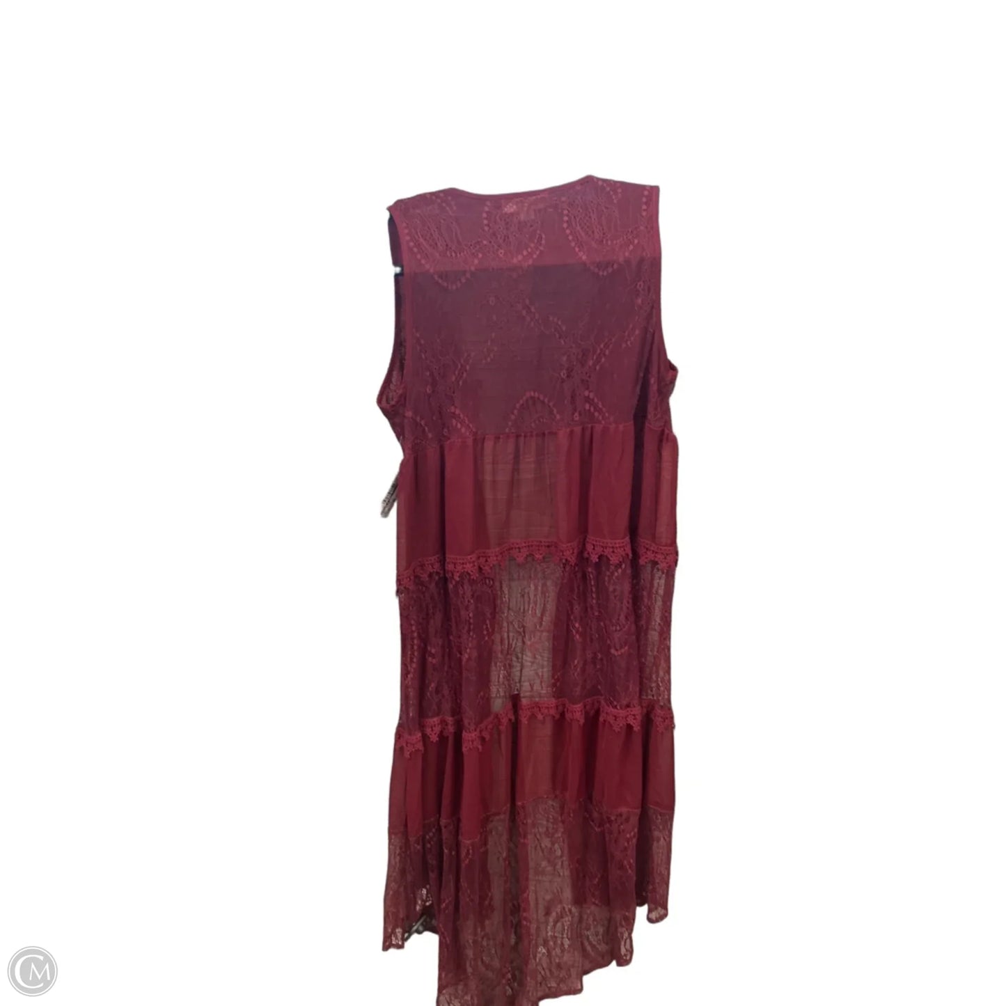 Vest Other By Taylor & Sage In Red, Size: Xs