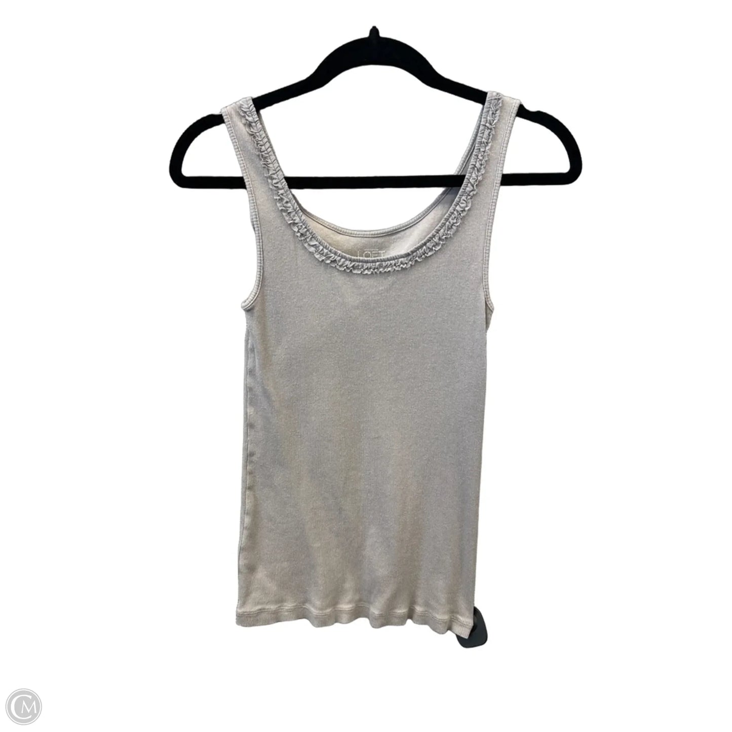 Tank Top By Loft In Grey, Size: S