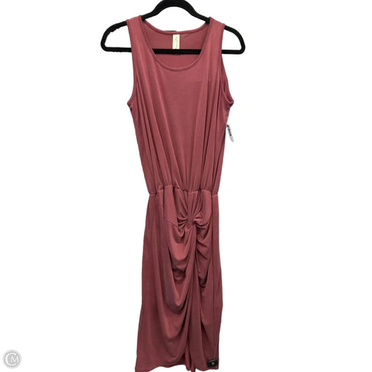 Dress Casual Midi By Allison Joy In Pink, Size: S