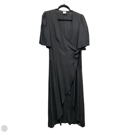 Dress Casual Midi By Clothes Mentor In Black, Size: M