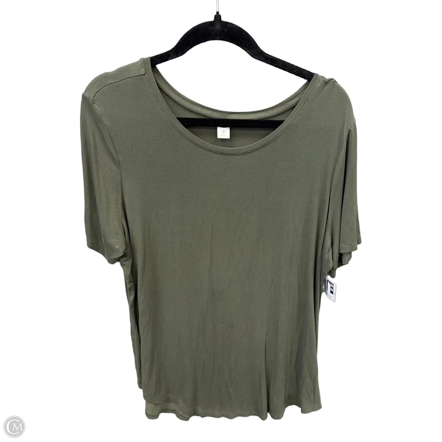 Tunic Short Sleeve By Old Navy In Green, Size: Xl