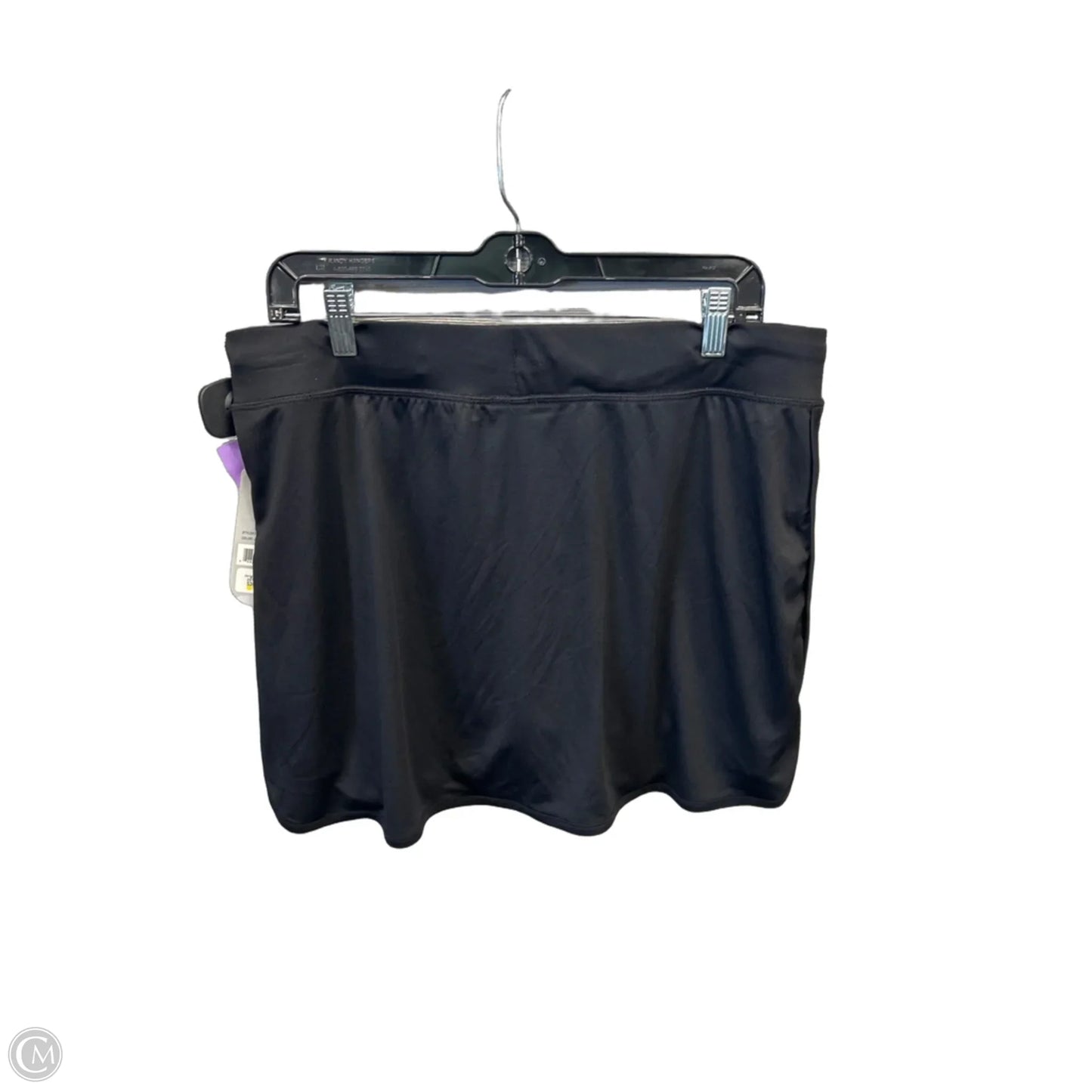 Athletic Skirt By Exertek In Black, Size: 1x