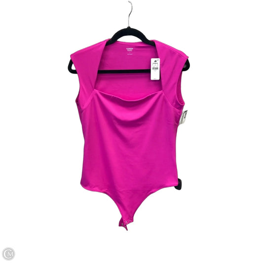 Bodysuit By Express In Pink, Size: L