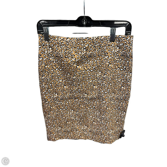 Skirt Midi By J. Crew In Animal Print, Size: 2