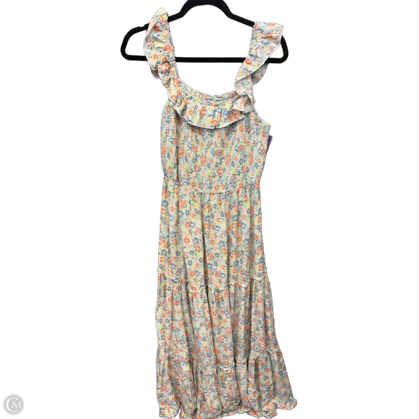 Dress Casual Maxi By Old Navy In Floral Print, Size: M