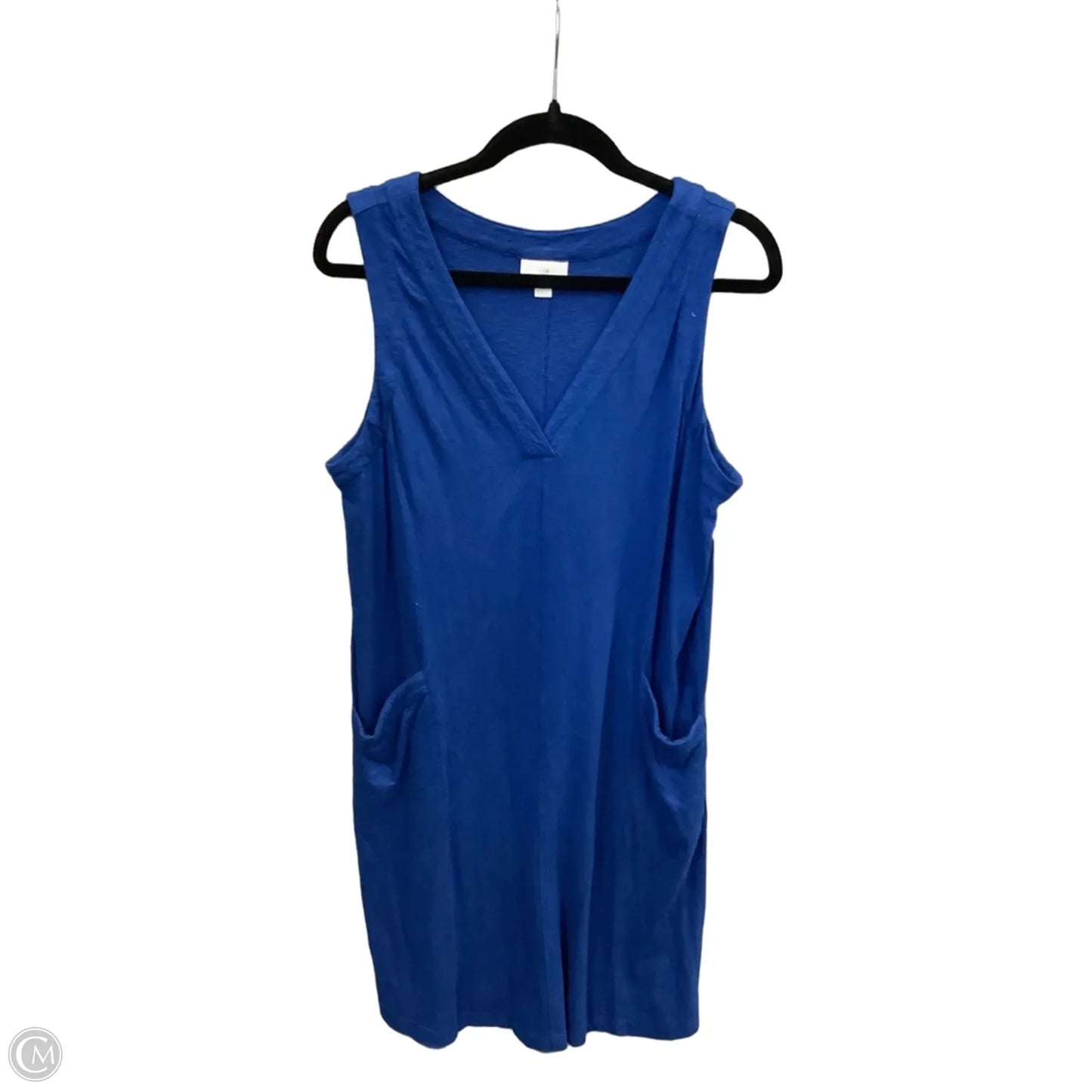 Dress Casual Midi By J. Jill In Blue, Size: L