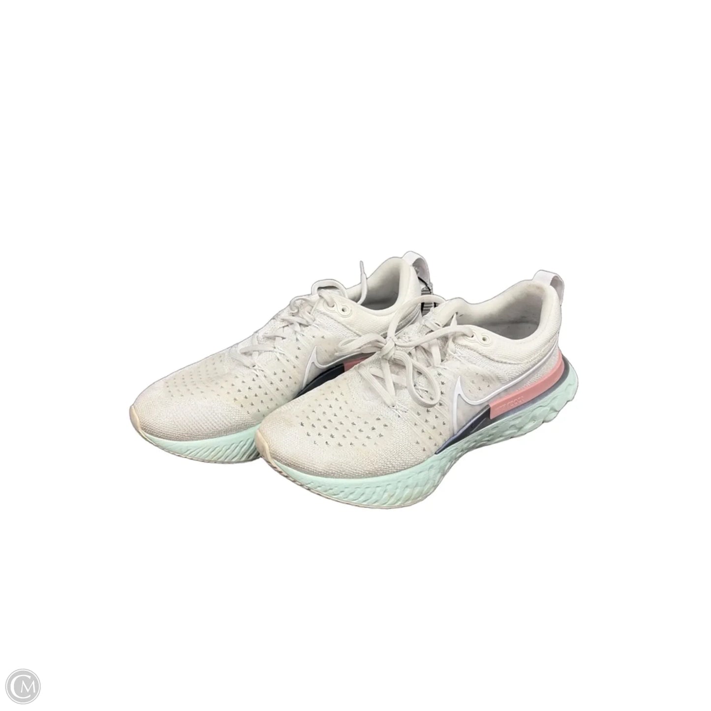 Shoes Athletic By Nike In Blue & Pink, Size: 8