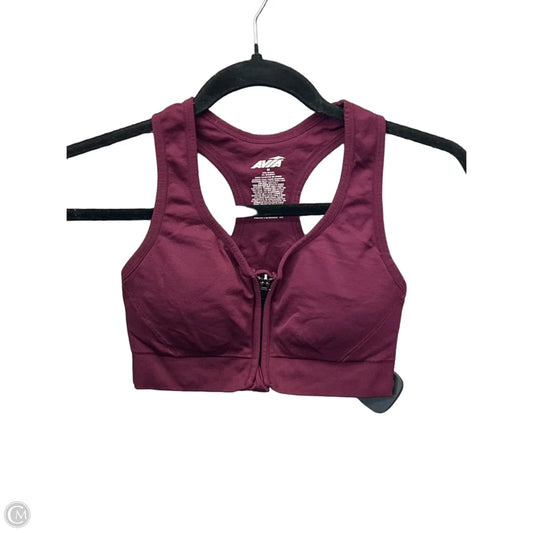 Athletic Bra By Avia In Red, Size: M