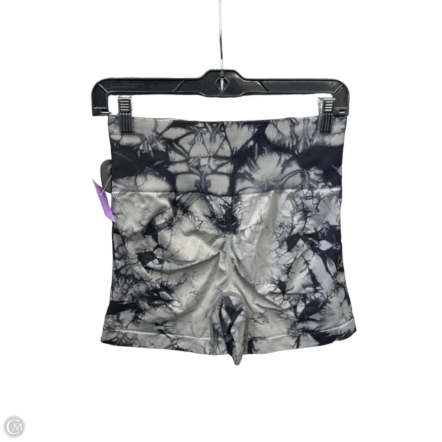 Athletic Shorts By Clothes Mentor In Black & Grey, Size: M