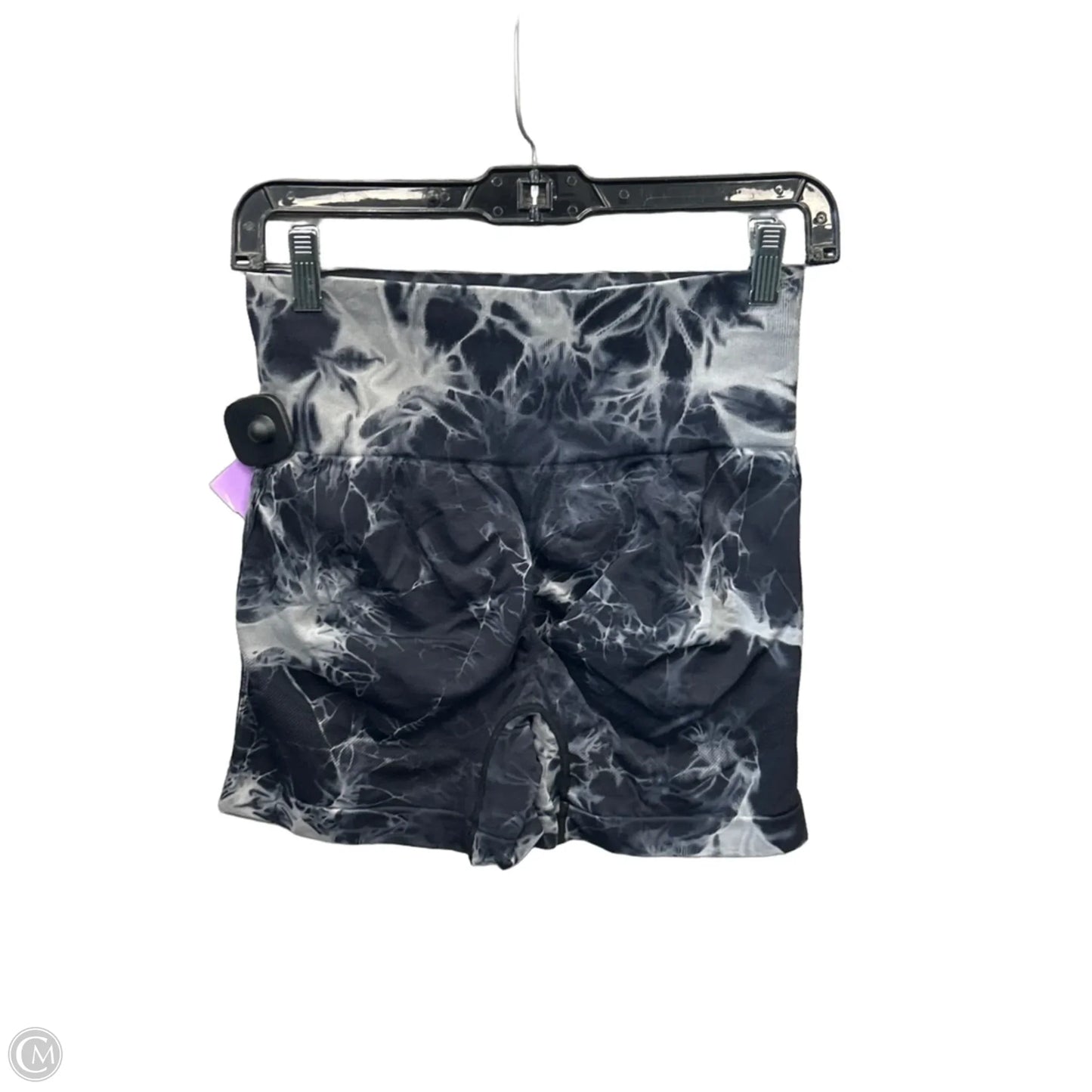 Athletic Shorts By Clothes Mentor In Black & Grey, Size: M