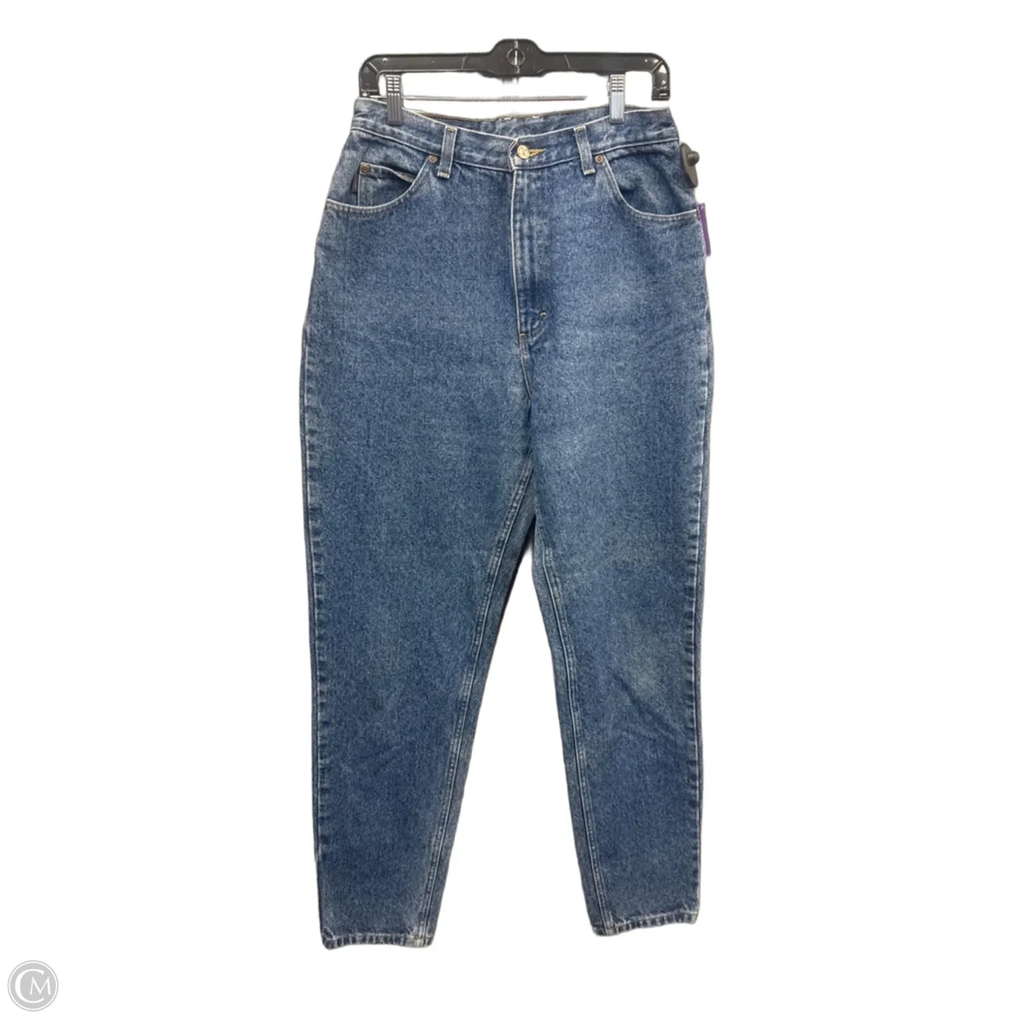 Jeans Straight By Riders In Blue Denim, Size: 14l