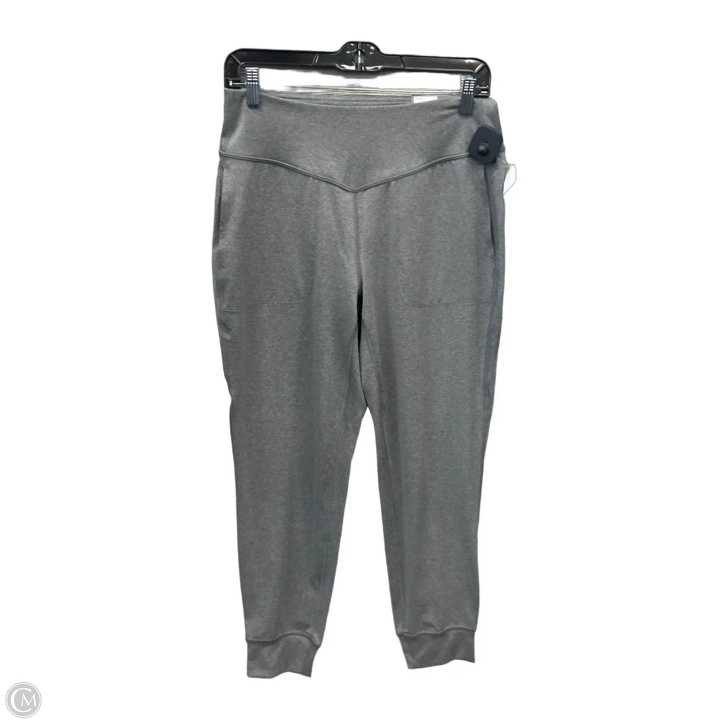 Athletic Leggings By Tek Gear In Grey, Size: M
