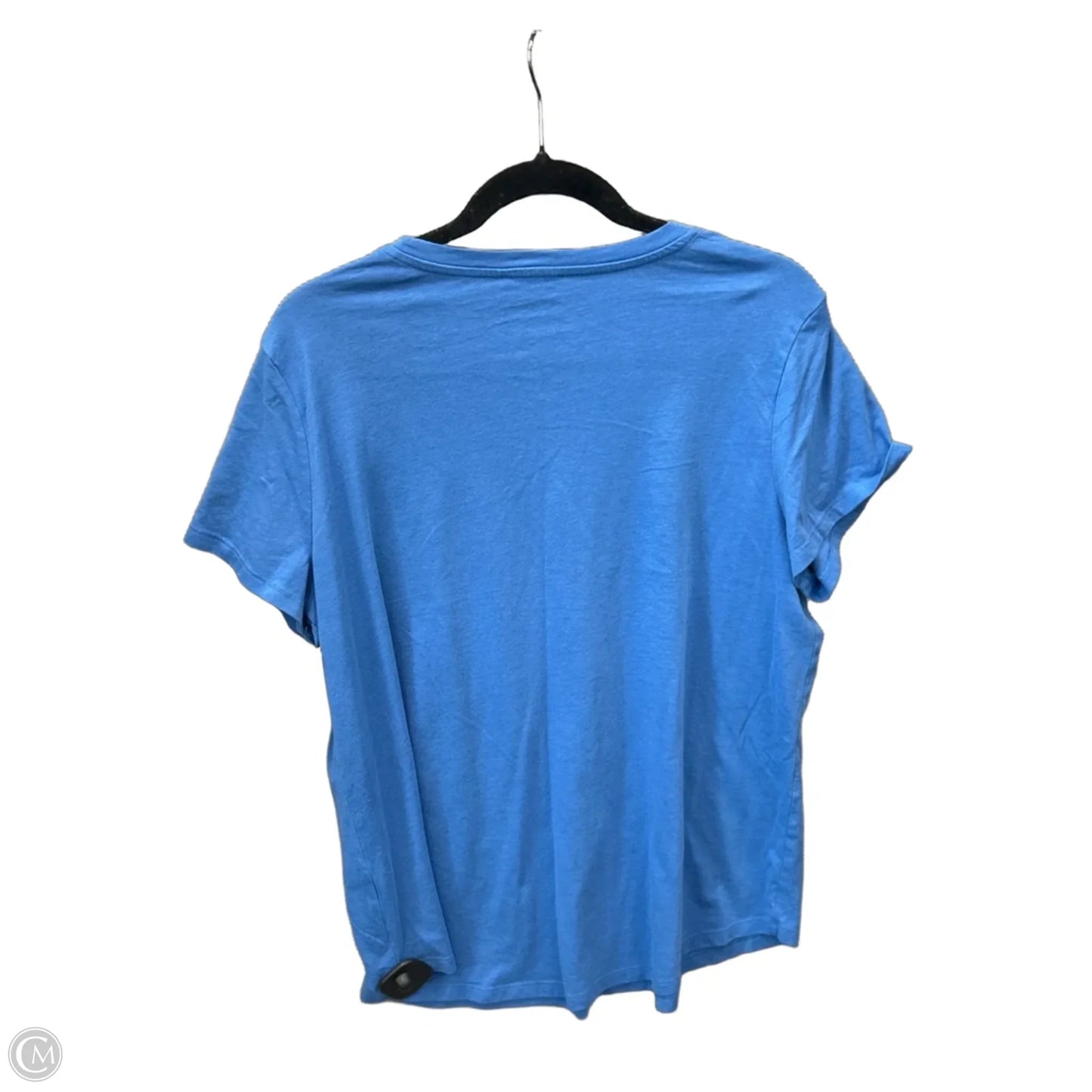 Top Short Sleeve By Maurices In Blue, Size: Xl