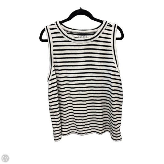 Tank Top By Loft In Striped Pattern, Size: Xxl