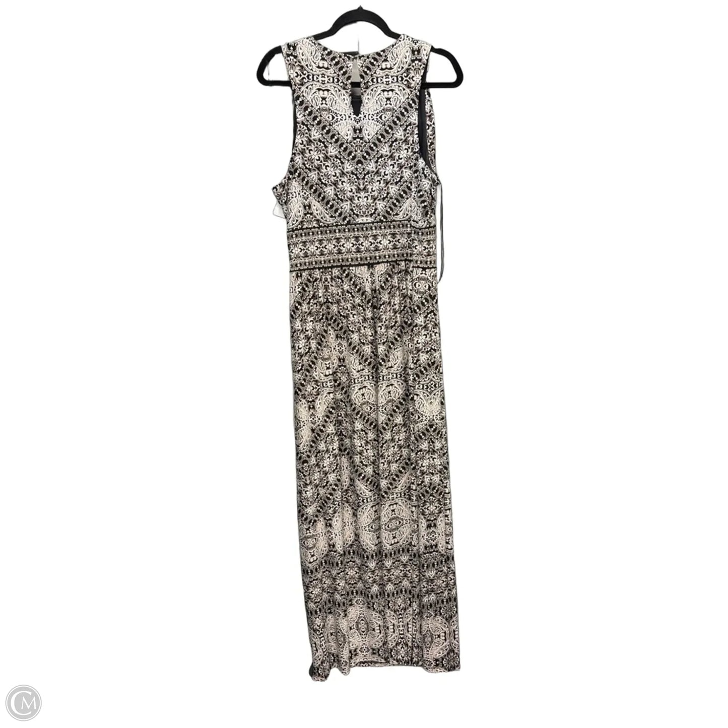 Dress Casual Maxi By Clothes Mentor In Black & Brown, Size: 2x