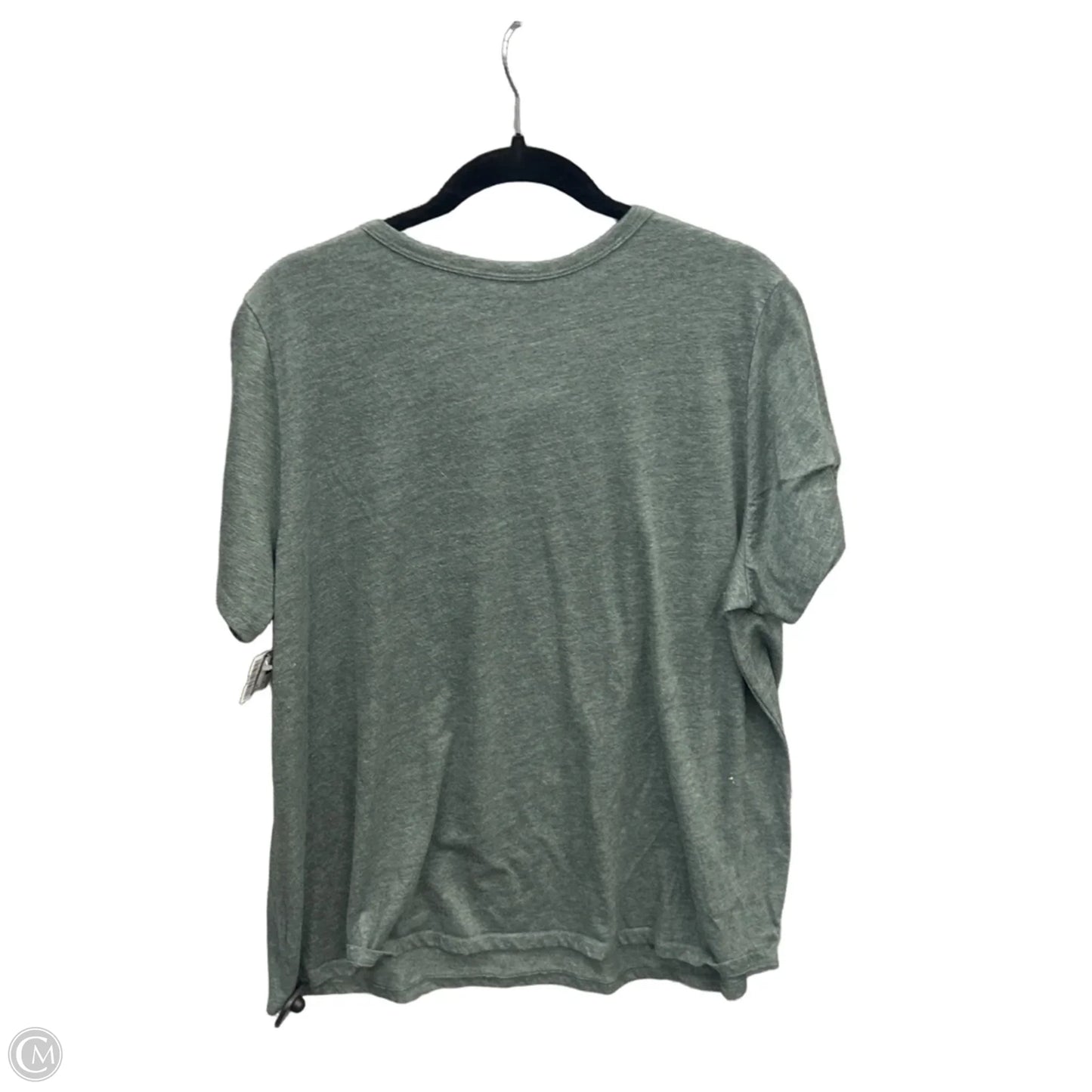 Top Short Sleeve By Torrid In Green, Size: 3x